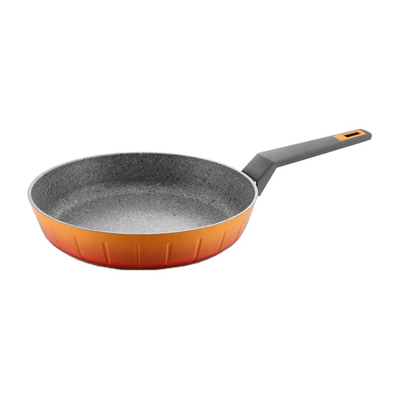 Non-stick aluminum cookware set na may mga kaldero at kawali na itinakda para sa mga kawali sa pagluluto sa bahay at mga kawali ng sopas