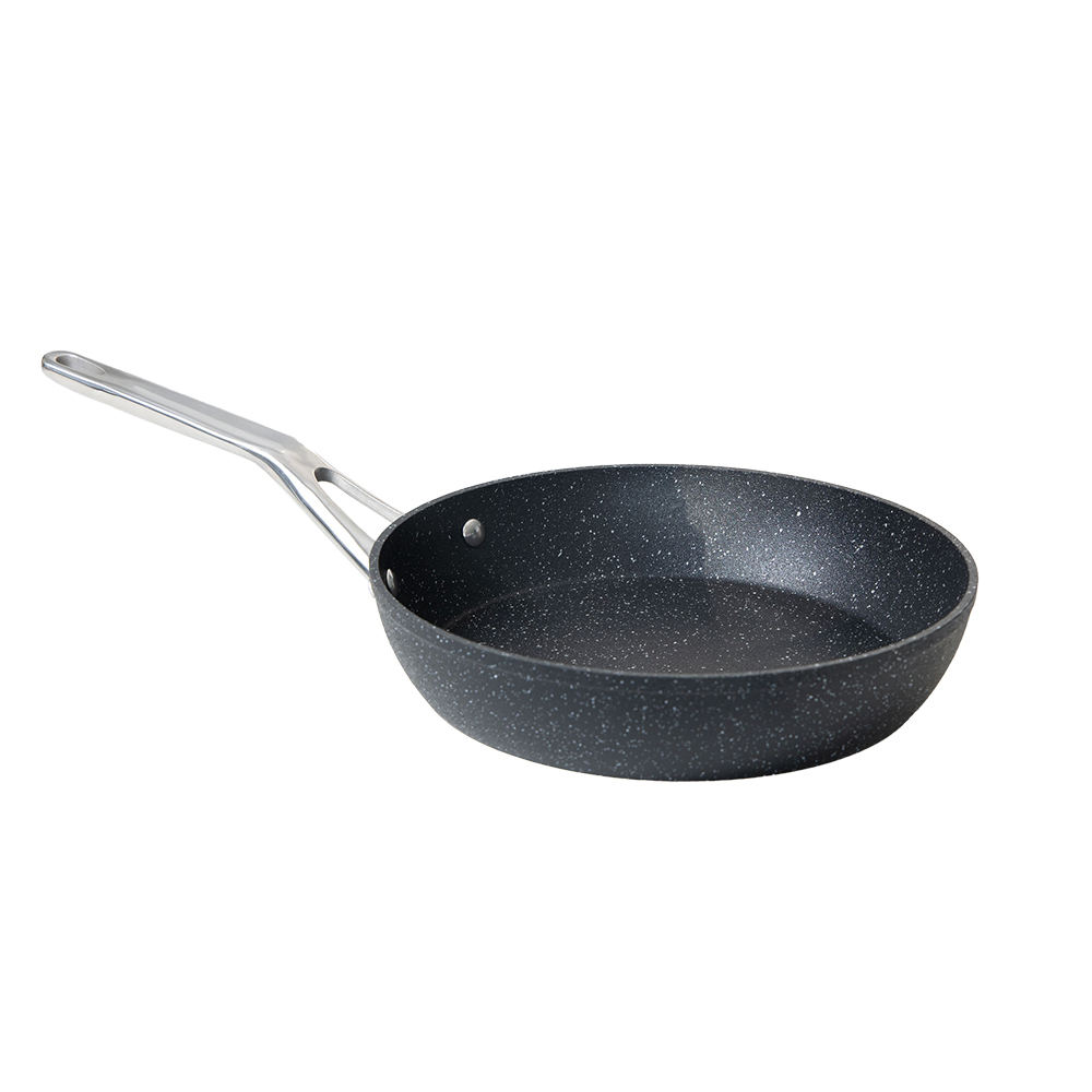 Shot Blasting Forged Aluminum Non-stick Cooking Set Kawali Kaldero Almusal 26 Cm Igisa Kawali