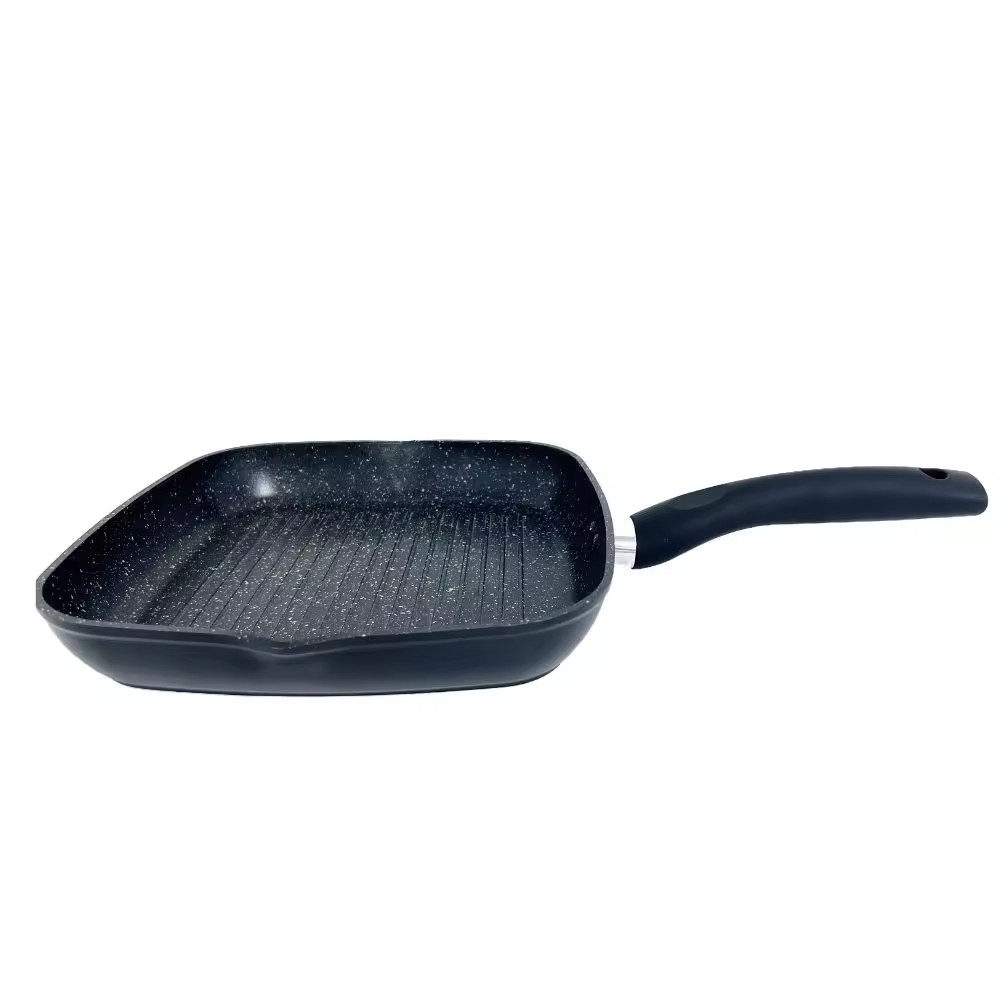 Aluminum Multi Grill Pan Traditional Design Square Frying Pan Non-stick Para sa Gamit sa Kusina