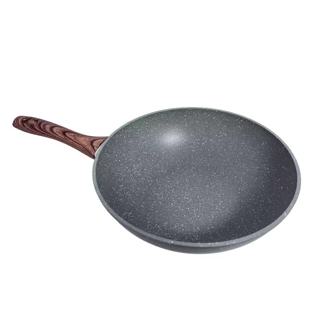 Kusina sa Bahay Non-stick Woks Wok Aluminum Cooking Pan