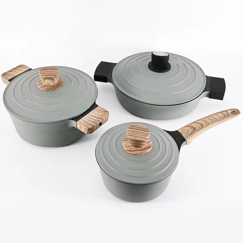 Kitchen Cooking Pot at Pan Nonstick Cookware Set