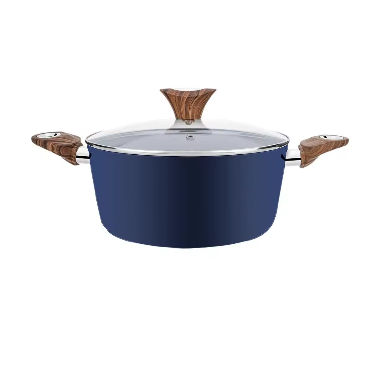 Murang presyo eco friendly custom logo non stick aluminum casserole sauce pot