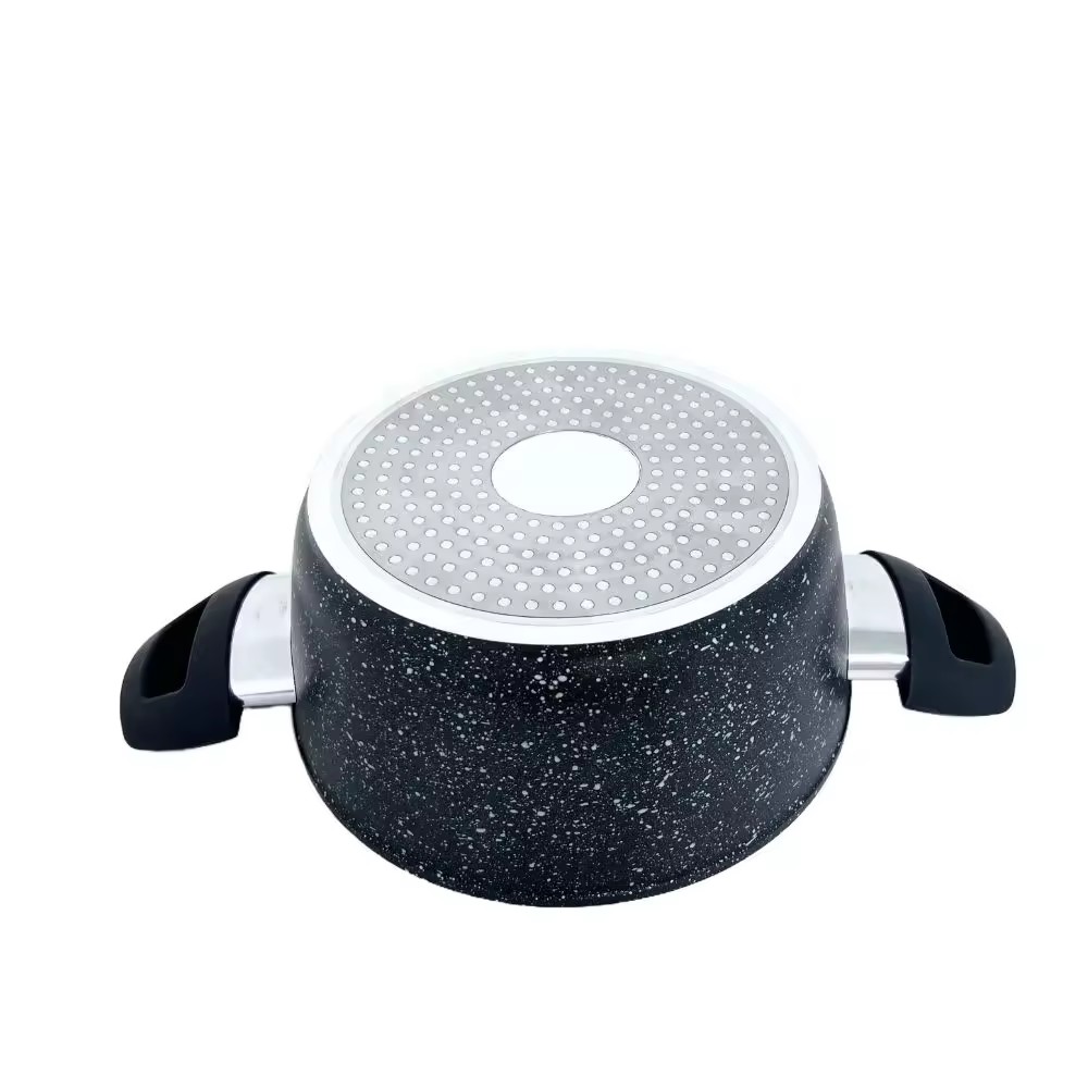 Classic Cooking Pot Iba't ibang Capacity Aluminum Alloy Soup Pot na May Bakelite Handle