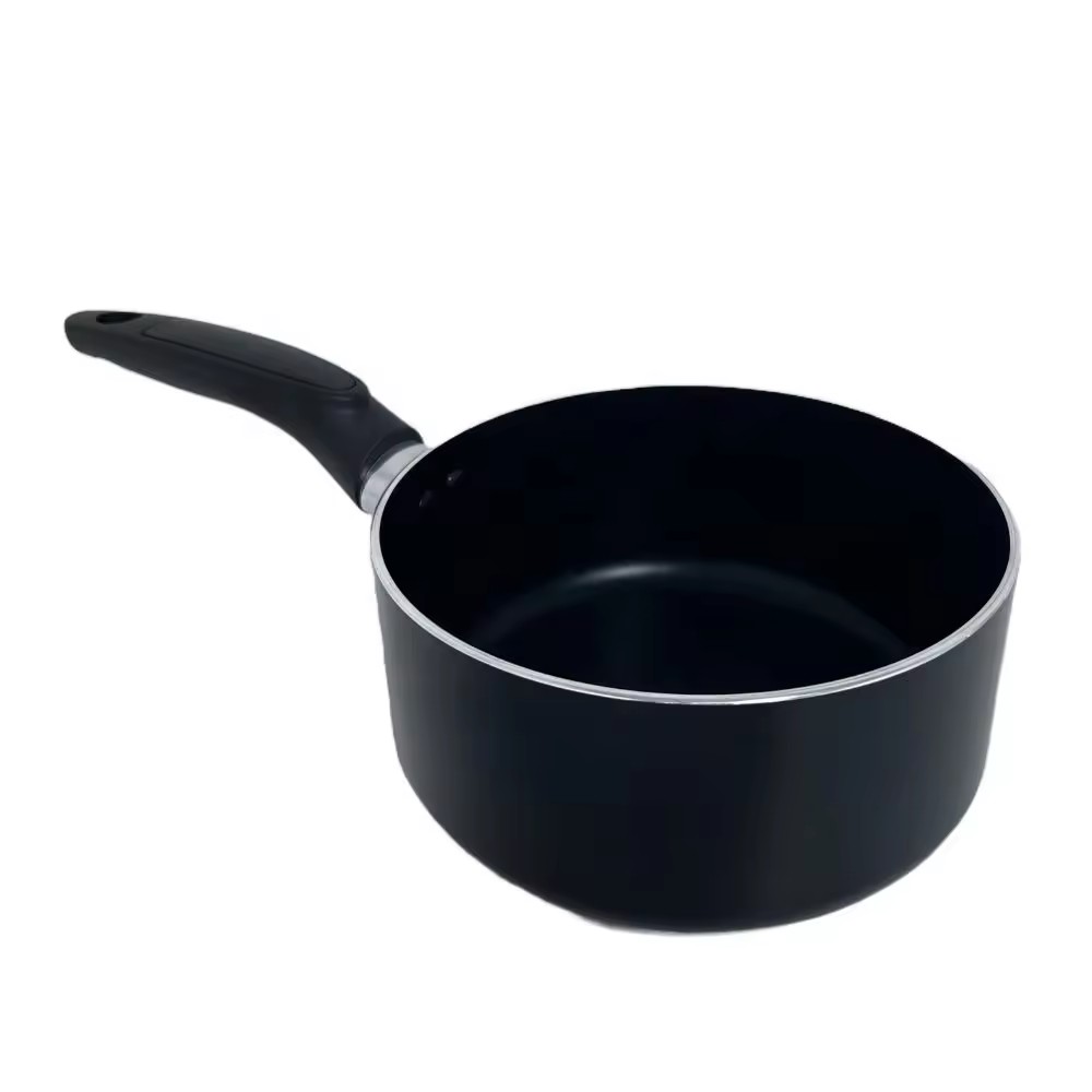 Bagong Eco-friendly na 18cm Non-stick Coating Cooking Milk Pot Madaling Linisin ang Saucepan na may bakelite handle