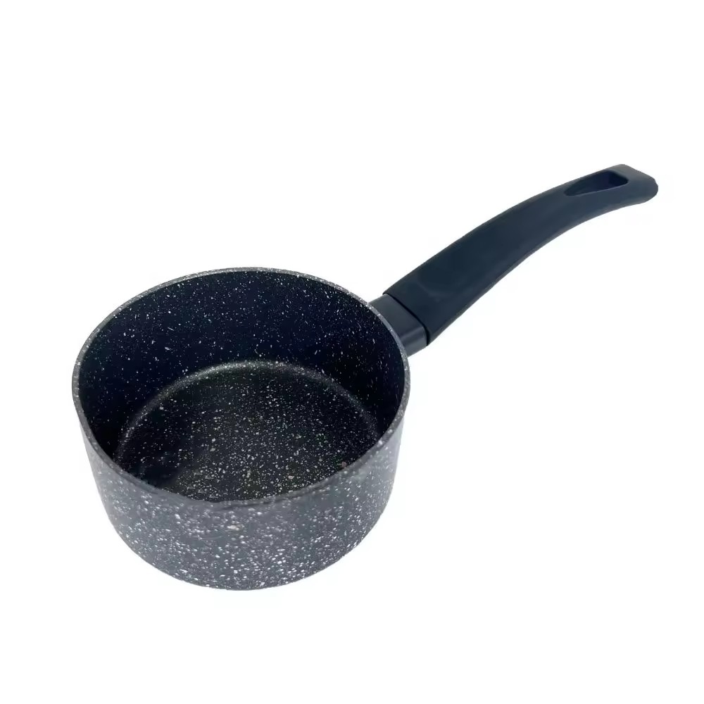 Forged Aluminum Non Stick Sauce Pan Milk Pot na May Soft Touch Handle